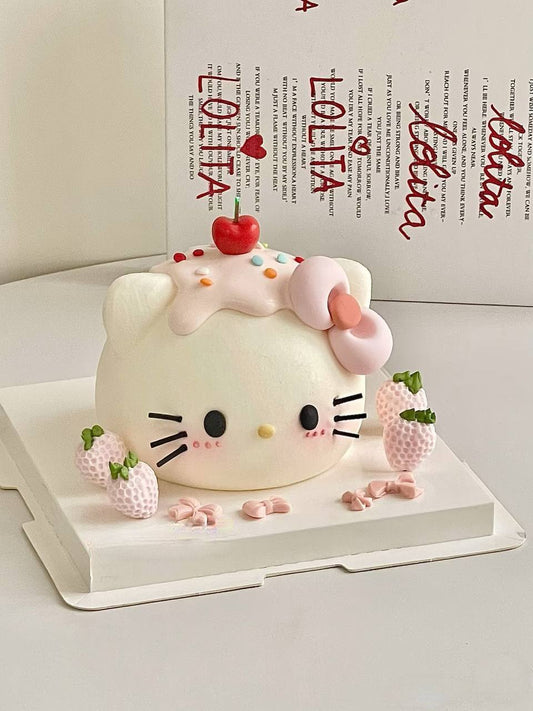 Hello Kitty Pink 3D Cake