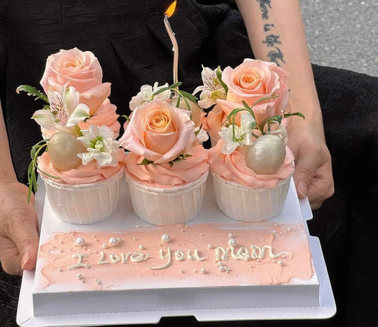 Mother's Day 2025 | Blooming Love Cupcake Trio