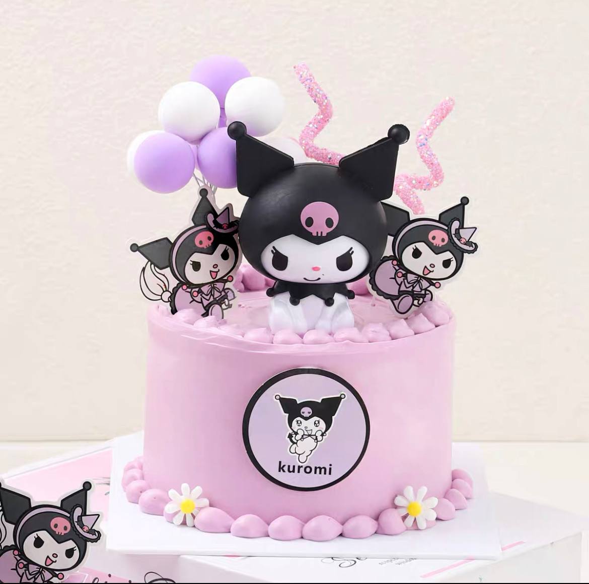 Pink Kuromi Cake