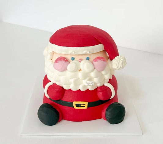 Santa Claus 3D Christmas Cake