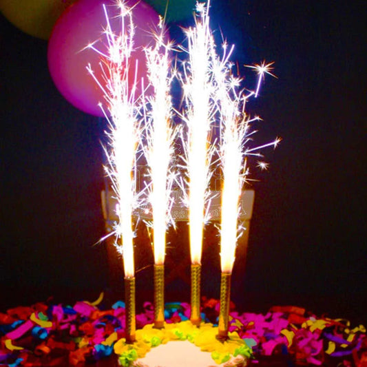 Sparkler Fireworks Candle