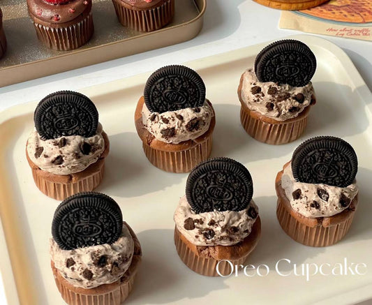 Chocolate Oreo Cupcakes (Box of 12)