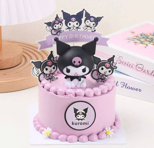 Purple Kuromi Birthday Cake
