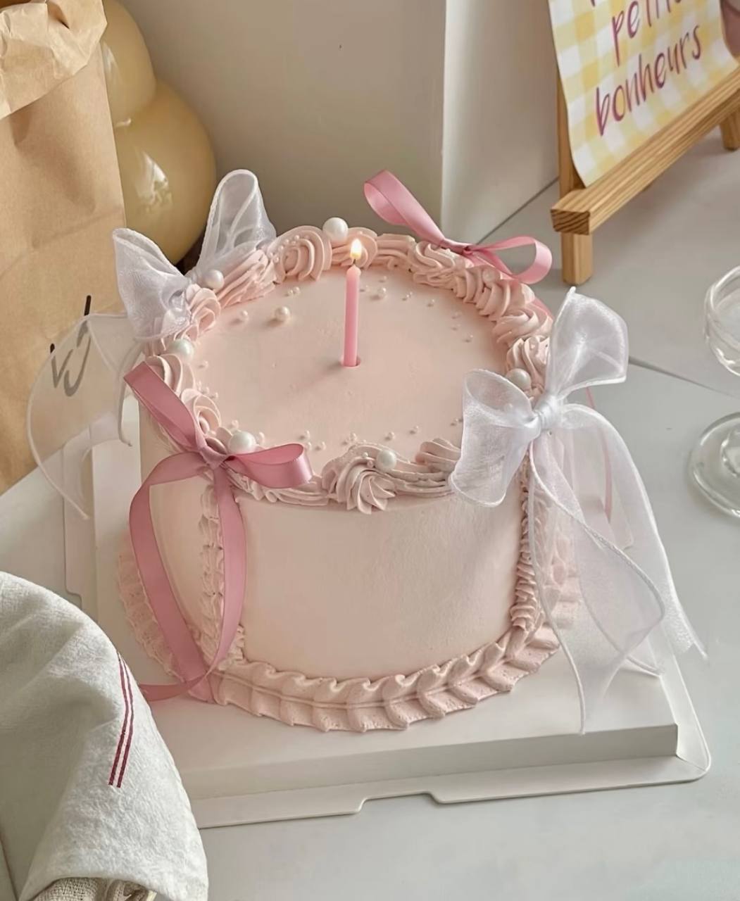 Duo Ballet Ribbon Cake