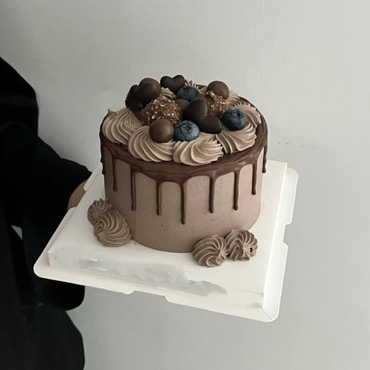 Ferrero Chocolate Drips Cake