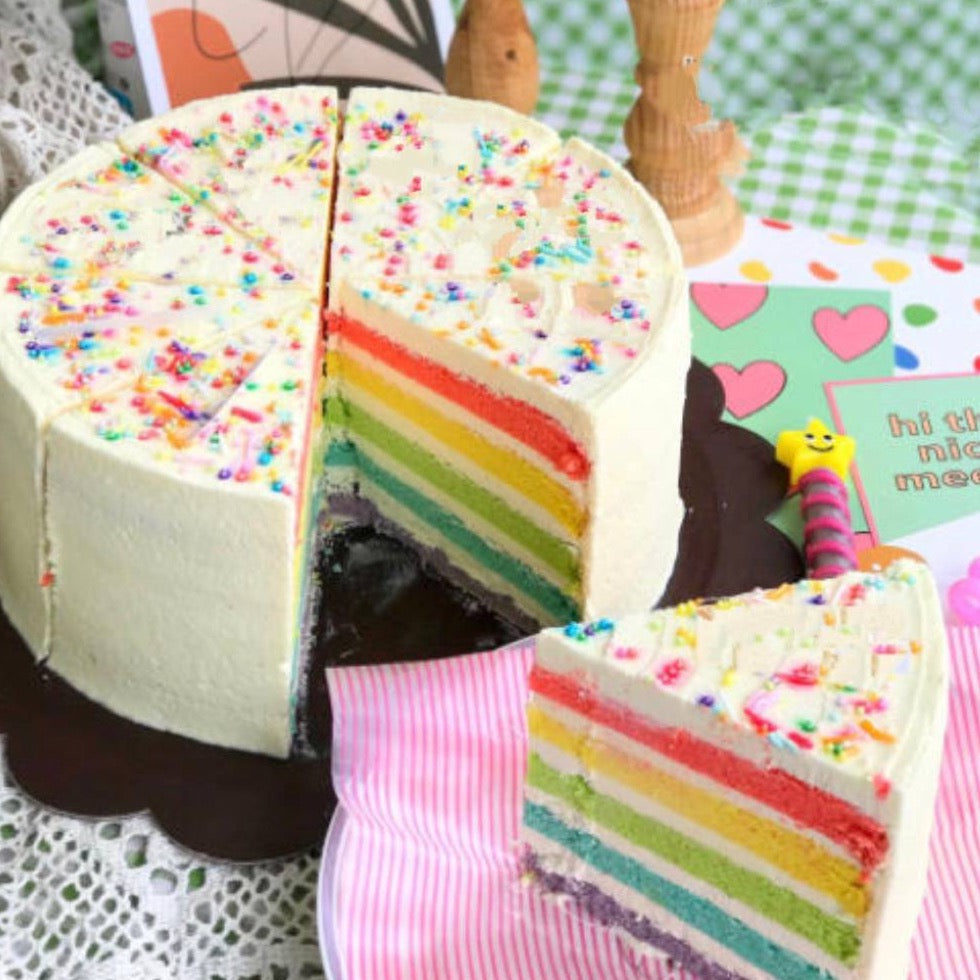 Rainbow Cake in Singapore 