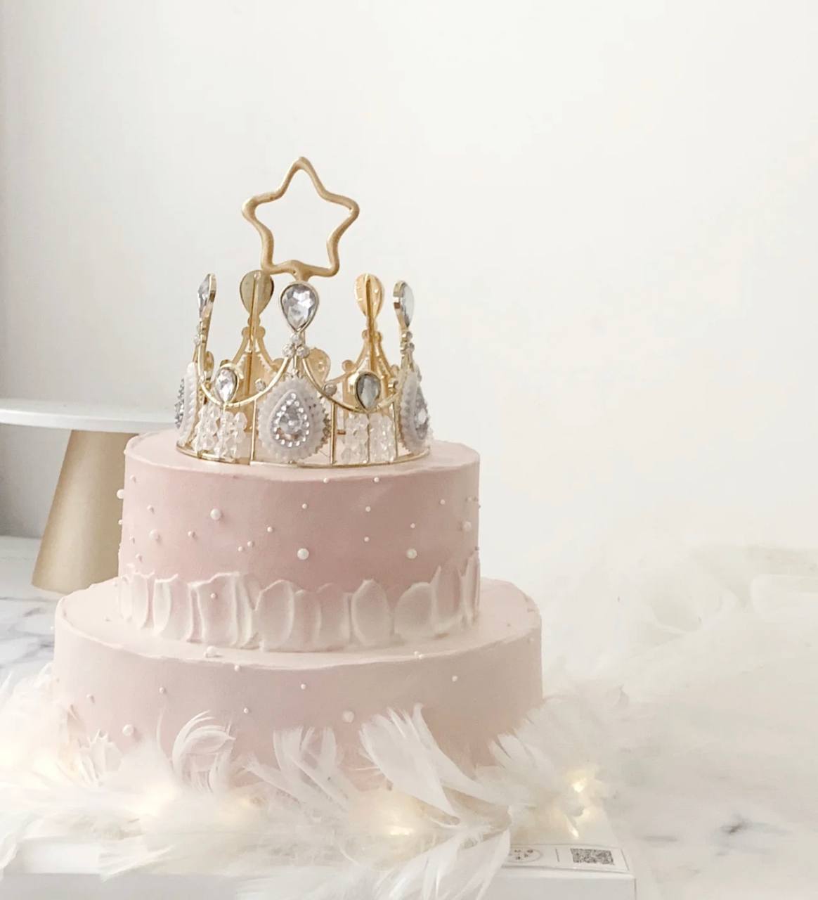Birthday cake | Pink Crown Princess Cake