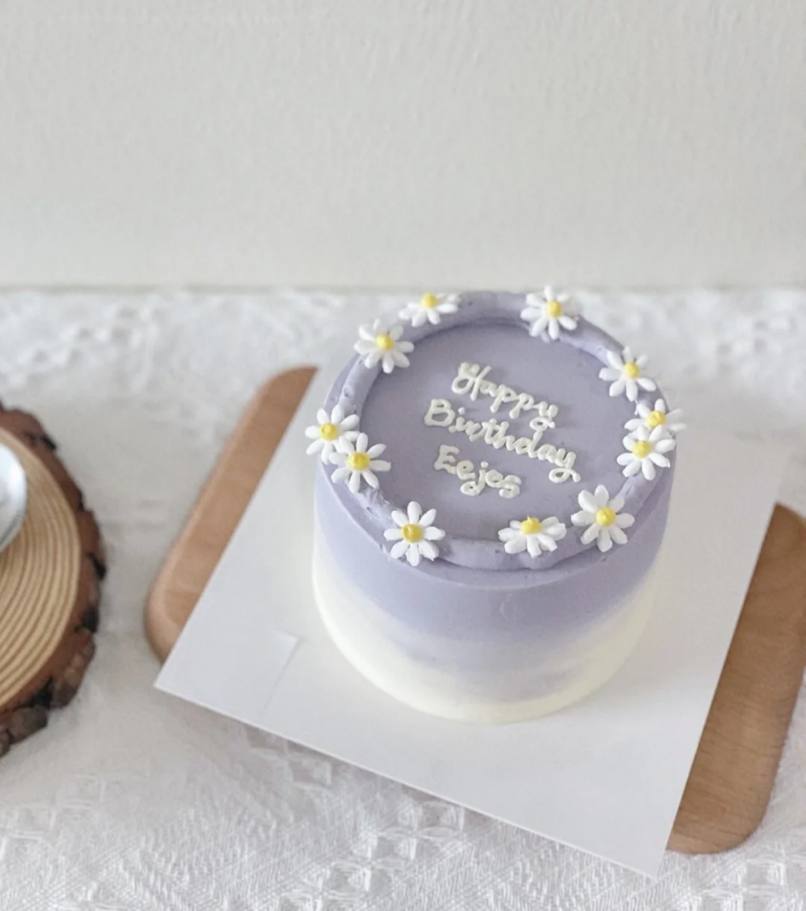 Purple Daisy Cake | Birthday Cake In Singapore