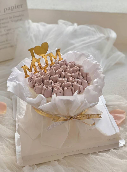 Mother's Day Bouquet Cake